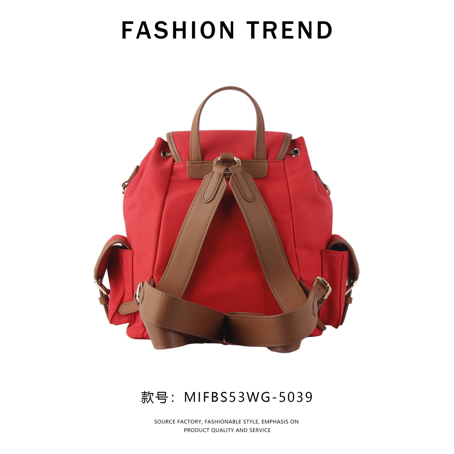 【$119.99 】NiceBags retro college style backpack functional niche design bag