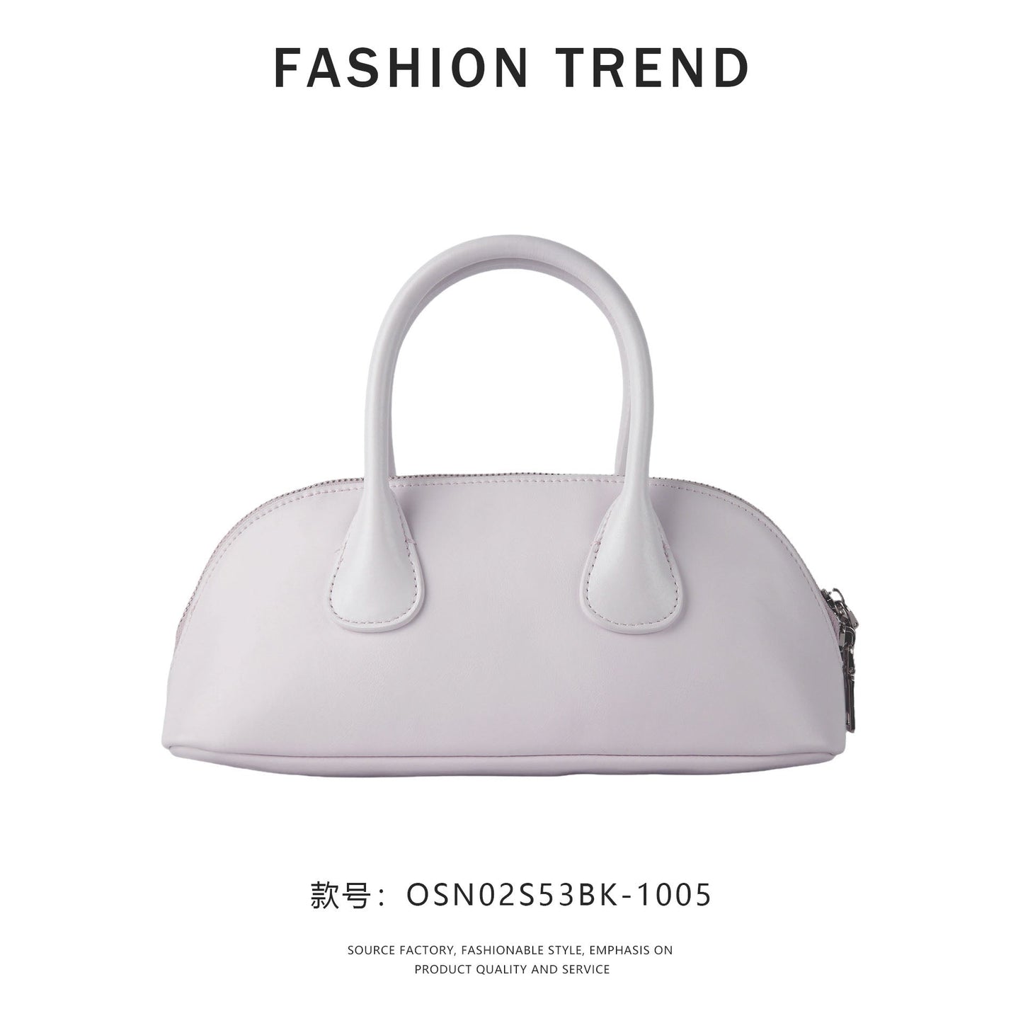 【$99.99】NiceBags2025 spring and summer new niche shell bag shoulder bag genuine leather handbag