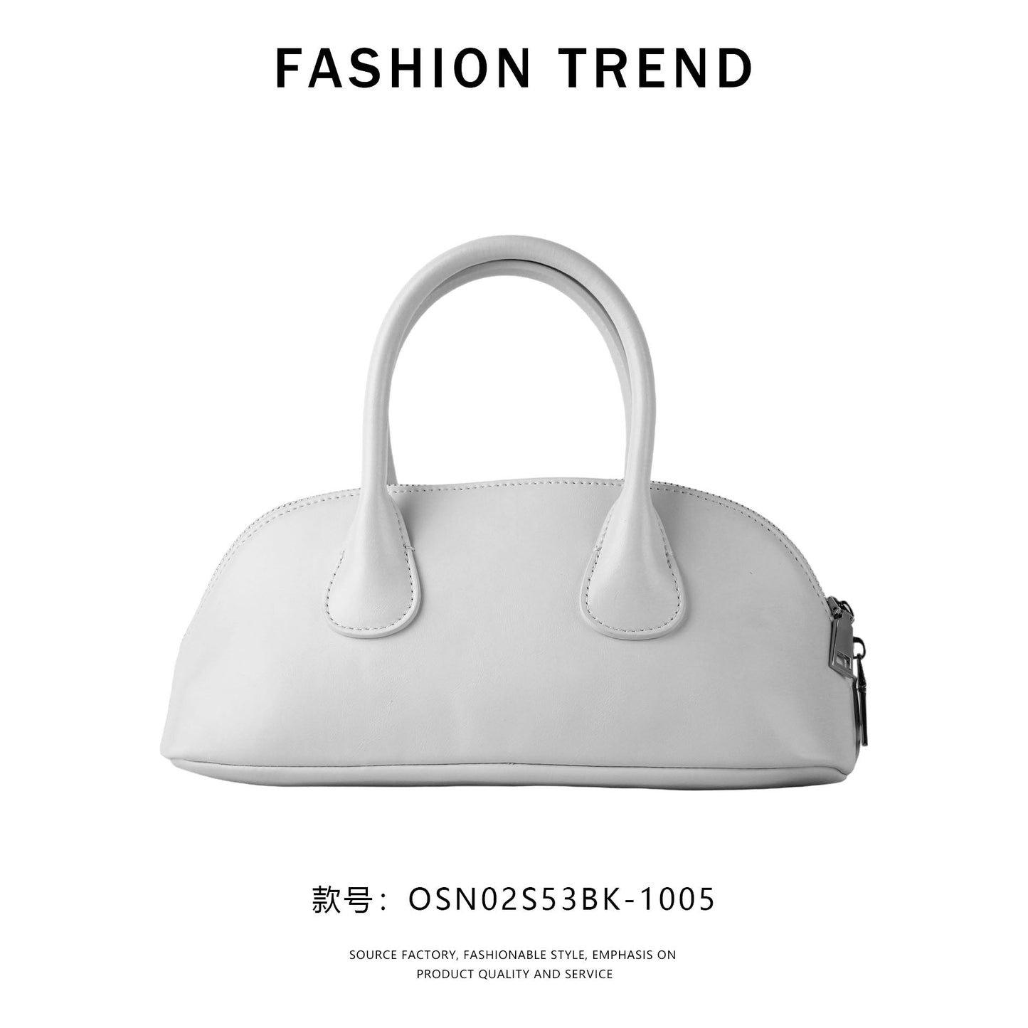 【$99.99】NiceBags2025 spring and summer new niche shell bag shoulder bag genuine leather handbag