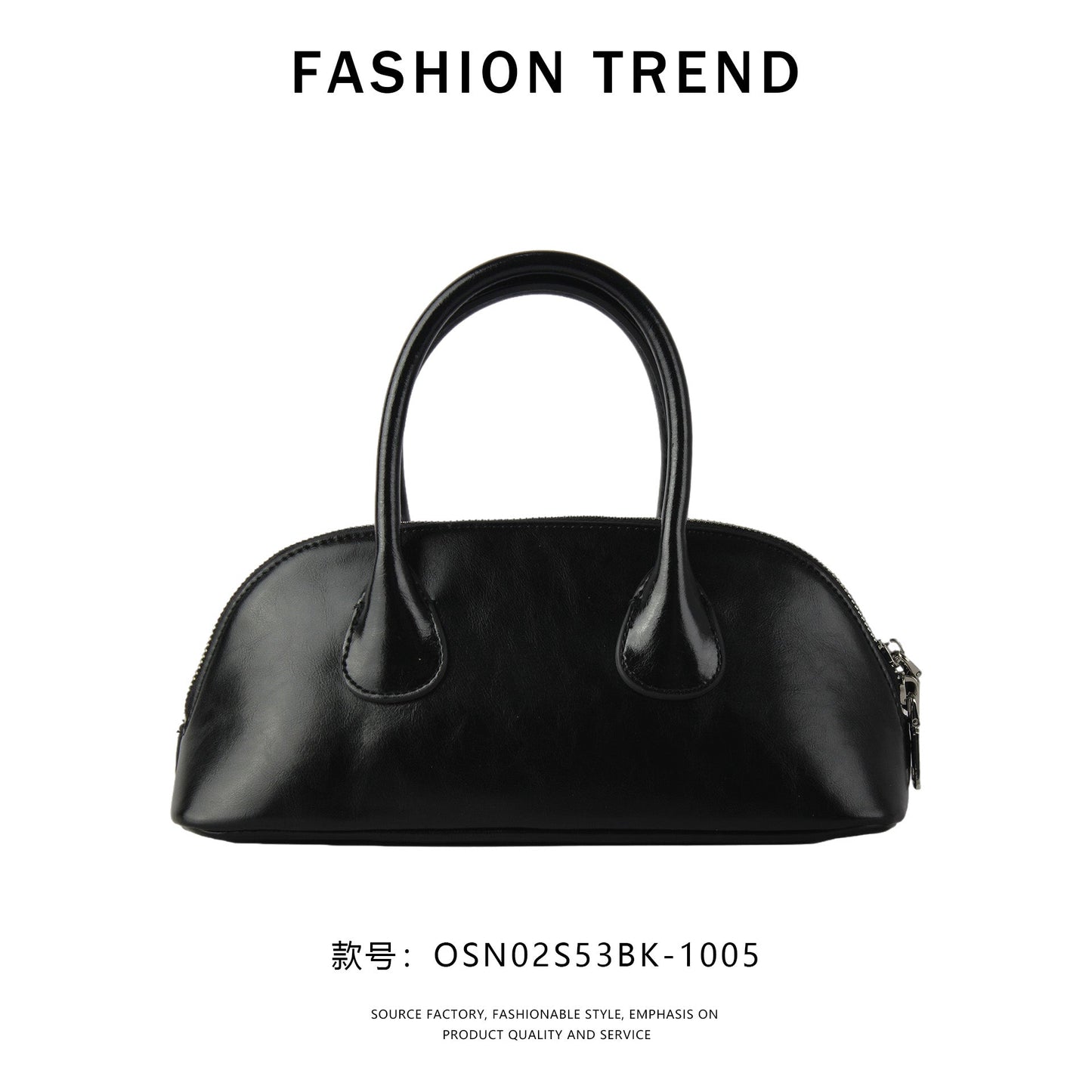 【$99.99】NiceBags2025 spring and summer new niche shell bag shoulder bag genuine leather handbag