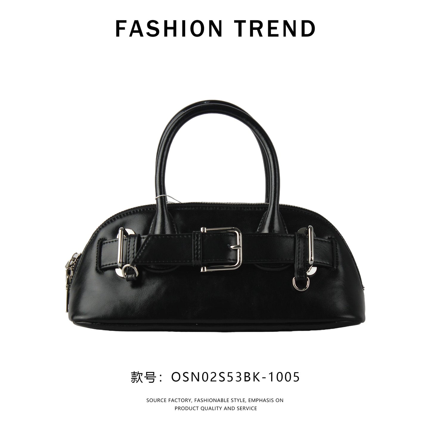 【$99.99】NiceBags2025 spring and summer new niche shell bag shoulder bag genuine leather handbag
